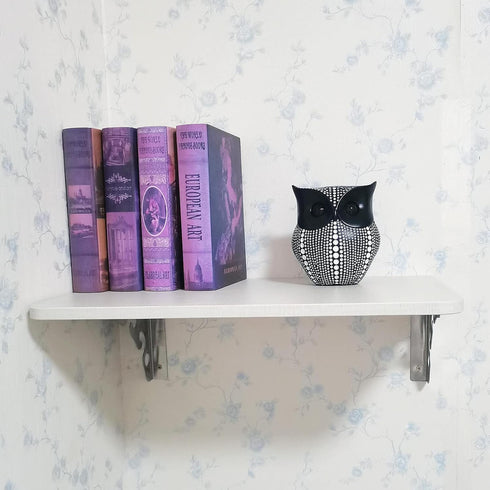 Resin Owl Statue Home Decor - Black Bird Sculpture, Small Accents for Bedroom, Office, Garden, Bookshelf, TV Stand