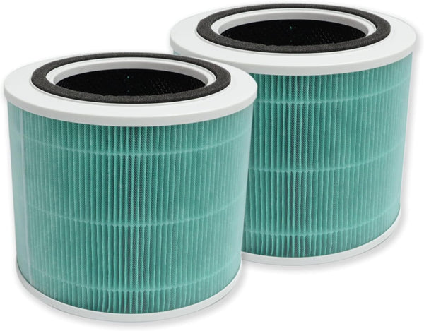 PUREBURG Replacement Filters for TOPPIN Comfy Air Bridge 2 TPAP003 Air Purifier, 2-Pack H13 HEPA Filtration