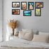 15 Pack 12x16 9x12 Black Picture Mats, Frame Mattes for Pictures Display Photo Frame Mat Core Bevel Cut Mat Board Show