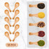 HANSGO 10PCS Small Wooden Spoons, 3 Inch Spoons for Spice Jars, Ideal Gifts for Kitchen Use