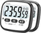 Digital Kitchen Timer for Cooking, Countdown Timer for Kids, Classroom, Egg Timer, Stopwatch - Pack of 2