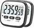 Digital Kitchen Timer for Cooking, Countdown Timer for Kids, Classroom, Egg Timer, Stopwatch - Pack of 2