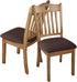 Stretch Chair Seat Covers 4 PCS, Removable Washable Anti-Dust Dining Room Slipcovers, Chocolate