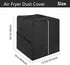 Air Fryer Dust Cover, Compatible with Nuwave Brio 15.5Qt Air Fryer Rotisserie Oven, Dark Grey