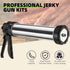 2lb Beef Jerky Gun Kit - Stainless Steel Meat Gun for Homemade Beef Jerky and Sausages, Perfect Beef Jerky Maker