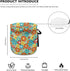 Hippie Flower Tea Cozy for Teapot - Heat Resistant Kettle Dust Cover for Standard Size Teapots