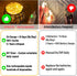 8 2 Pack 16FT 50LED HXWEIYE Rechargeable Fairy Lights Battery Operated, DIY Timer & Modes, Twinkle String Lights