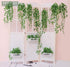 PARTY JOY 84Ft 12 Strands Artificial Ivy Leaf Vines, Hanging Plants Garland Fake Foliage for Home Garden Bedroom
