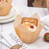 Nordic Paper 100pcs Large Size Natural Tulip Cupcake Liners for Baking, Large Muffin Liners, Cupcake Wrapper for