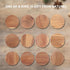 12 Pack 5 Oz Oui Yogurt Jar Lids | Natural Wooden Lids for Oui Yogurt Jars with Silicone Sealing Rings | Lids Only |