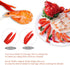 10PCS Crab Nut Crackers and Seafood Tools, Stainless Steel Lobster Crackers and Picks Set, 10pcs Including 2 Crackers,