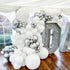 KOMOREBI White Balloons 12 Inch 100pcs Plain Latex Balloons for Birthday Engagement Wedding Baby Shower Party