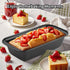 Novery 2PCS 8 4 Nonstick Bread Pan - x Carbon Steel Loaf Baking Pans, DishesRectangle Baking Supplies for Homemade