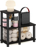Furinno Turn-N-Tube Accent Decorative Shelf, Espresso/Black