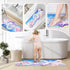 Slip-40 16 Inch, SHUCHING Girl Unicorn Bath Mat for Tub Non X Kids Bathtub Mat Non Slip, Long Shower Mat Anti Slip