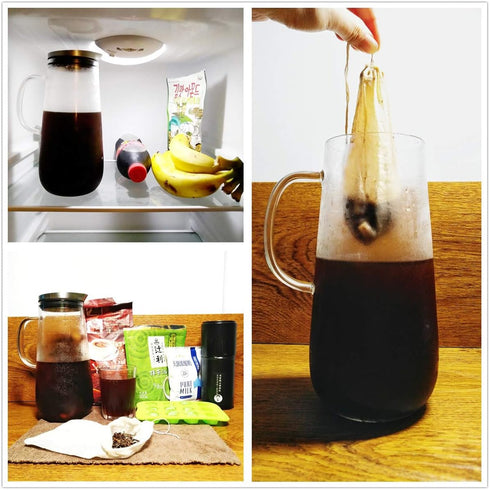 Cheesecloth Bags for Straining - 4 PACK - X-Small Reusable Cold Brew Coffee Cheese Cloths Strainer