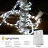 50ft 360 8 LED Rope Lights Outdoor, Connectable and Flexible Tube Lights with Modes, Waterproof Indoor Outdoor LED Rope