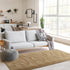 Fluffy Runner Rug 2x6 - Beige Washable Hallway Area Rugs for Bedroom Living Room Kitchen with Non Slip Backing