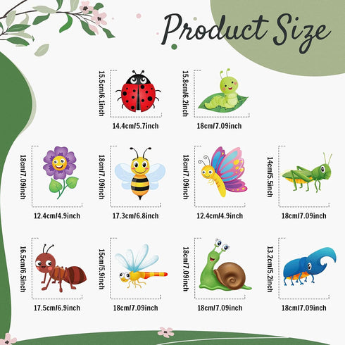 30 Pieces Spring Summer Insects Hanging Swirl Decorations, Butterfly Sunflower Bug Birthday Party Ceiling Decorations