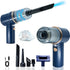 ELI Productions Handheld Vacuum Cordless, 120W Multi-Nozzles Pet Vacuum Cleaner with LED Light