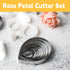 7pcs Rose Petal Cutter Set, Gum Paste Fondant Cake Decorating Tools