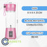 Portable Shakes & Smoothie Blender, Rechargeable Personal Blender, 380ML Mini Home USB for Traveling & Gym
