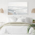 Neutral Landscape Painting, Coastal Ocean Wall Art, Beach Scene Artwork, Farmhouse Landscape Pictures Unframed