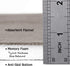 Flamingo P Bathroom Mat - Memory Foam Bath Rug Non-Slip Shower Mats, 24x17, Taupe
