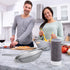 Walfos 7 Inch Fine Mesh Strainers, Premium Stainless Steel Colanders and Sifters with Reinforced Frame and Sturdy Handle