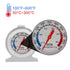 2 Pack Oven Thermometer, Instant Read Stainless Steel Grill Thermometer, 50-300 C/100-600 F for Cooking