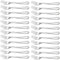 Briout Forks Silverware, Set of 24 Dinner Forks, 8 Inches Premium Stainless Steel for Home Kitchen Party Restaurant,