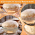 200PCS Reusable Elastic Bowl Covers for Bread Proofing, Sourdough Baking Cover, Stretchable Plastic Wrap for Storage