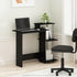 Furinno Efficient Home Laptop Desk with Square Shelves, Side, Americano/Chrome for Computer Use