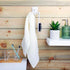 Kitchen Utensil Hanger with 6 Hooks, Under Cabinet Holder for Kitchen and Bathroom, 360° Rotatable Organizer Hook, 2