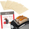 Reusable Toaster Bag Set of 4 - Nonstick Teflon Bags for Grilled Cheese, Pizza Rolls - BPA & PFOA Free, Up to 50 Uses
