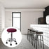 UXCell Round Bar Stool Covers with Elastic Bands - Green Seat Cushions for Chairs