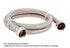 EZ-Fluid 60" Portable Washing Machine Supply Hose, Burst Proof Braided Stainless Steel Connector, 1 PC