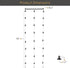 You Have Space WAJER Picture Hanging Kit with 24 Magnetic Clips for Pictures, Polaroids, Kids Crafts, Metal Black