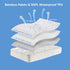 Hanherry 100% Waterproof Mattress Protector Full Size, Smooth Soft Breathable Cover with 3D Air Fabric, Deep Pocket