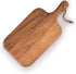 Samhita Acacia Wood Cutting Board, 15" x 7", for Meat, Cheese, Bread, Vegetables & Fruits, with Grip Handle