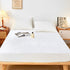 Twin Waterproof Mattress Protector, Zippered Encasement Cover Fits 9-12" Deep, Soft Terry Top Fabric