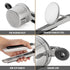 15oz Bellemain Large Potato Ricer Heavy Duty Stainless Steel Potato Masher for Smooth Mashed Potatoes, Baby Food
