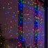 300 8 Dazzle Bright LED Curtain String Lights, Christmas Fairy Lights for Bedroom with Lighting Modes, Connectable
