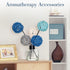 DomeStar 24PCS Blue Decorative Balls, 2 Inch Rattan Balls for Bowl Centerpiece Decor
