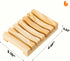 Urbanstrive Eco-Friendly Natural Wooden Soap Dish - Biodegradable Soap Saver Holder Tray for Bathroom, Zero Waste,