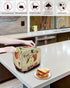 Toaster Cover, Tasty Apples 5 Cents Vintage Country Style 2 Slice, Soft Washable Dust-proof Cover with Pockets
