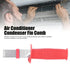 Air Conditioner Condenser Fin Cleaner Comb, Stainless Steel Radiator Repair Manual Tool for Coil Cleaning
