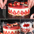 Picowe Cake Collars, 4 x 394inch Clear Acetate Rolls for Cake Decorating