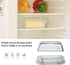 Countertop, 6.5" Clear Glass Butter Dish with Lid for Crystal Butter Dish with Cover, Covered Butter Tray