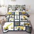 Set 7 Set Set Feelyou Kids Construction Comforter Full Size Pcs Boys Construction Site Cars Comforter Bed in a Bag